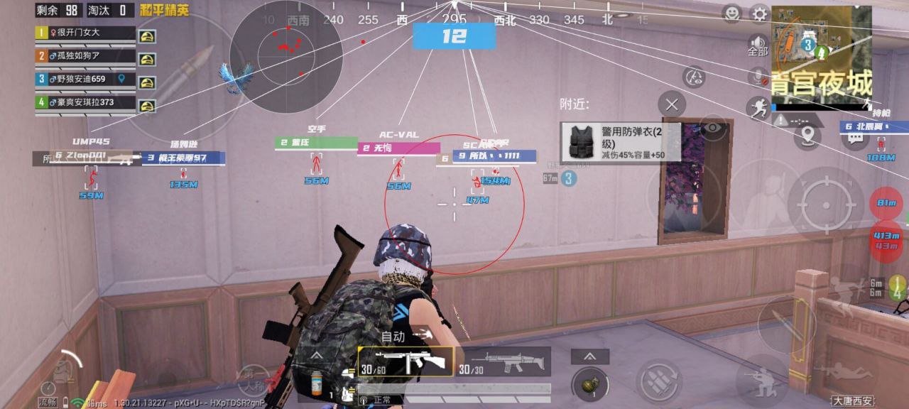 和平精英辅助【逆境容器直装】稳定防封 人物透视 射线方框 锁死自瞄 名字昵称 人数距离 高清绘制 人机显示